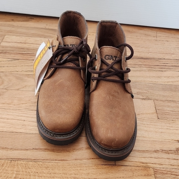 GAT Genuine Leather Upper | Cambrelle Lining Youth Work Boots US 4/ Euro 37 - Picture 3 of 9